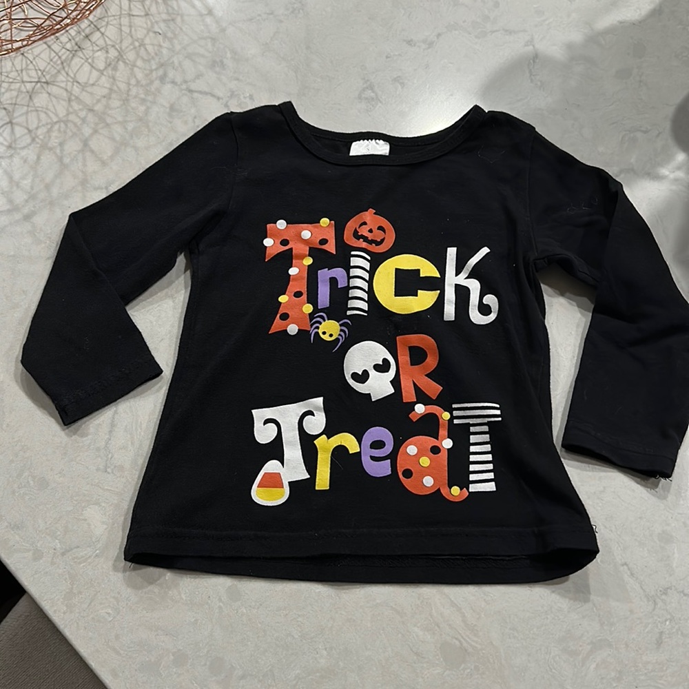 Trick Or Treat Long Sleeve Shirt Halloween